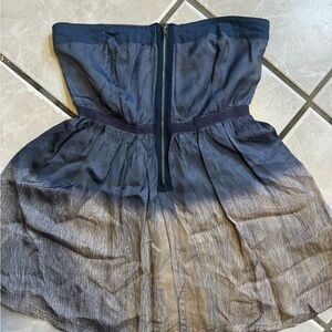 Free People Gray Smocked Top/dress